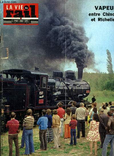 LA VIE DU RAIL N 1453 - Rgion parisienne : nouvelles amliorations horaires sur la banlieue Sud-Ouest, Amboise : une gare toute neuve, Amboise : seconde gare de l'Indre-et-Loire, client du Sernam : le comit interprofessionnel du vin d'Alsace