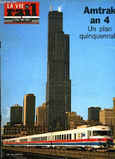 LA VIE DU RAIL N 1498 - Rgion parisienne : Dans moins d'un an les trains relieront Paris-Nord a Roissy, Chemin de fer de la Provence : c'est confirm, le Sud continue, La convention postale SNCF/PTT 1975, Ete 1975 : programme des chemins de fer