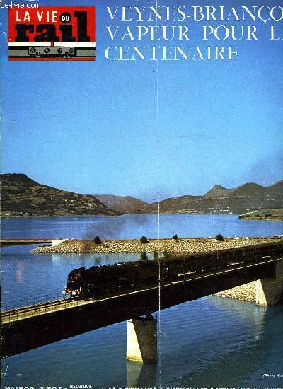 LA VIE DU RAIL N 1509 - Le service d'hiver 1975-1976, Veynes-Briancon : vapeur pour le centenaire, Un mois d'aout mouvement sur la banlieue Est, Rgion parisienne : des amnagements intressants au 28 septembre 1975, Italie : ou en sont les travaux
