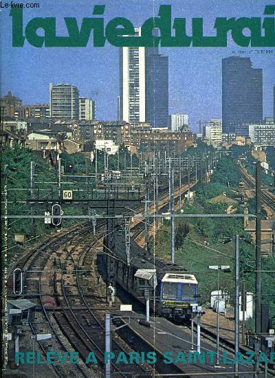 LA VIE DU RAIL N 1661 - Modernisation en rgion parisienne, sur les groupes II et III de la banlieue Saint-Lazare : le bout de la catnaire, Bilan 1977 des industries ferroviaires, Afrique : le premier symposium de l'UAC, une tape essentielle, Troisime