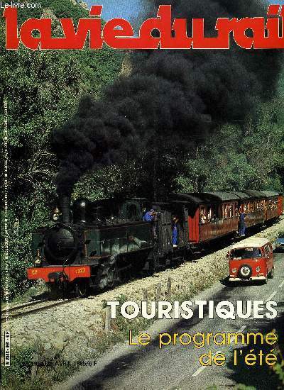 LA VIE DU RAIL N 1991 - Le programme de l't, Vivarais : les coulisses d'une exploitation touristique, En Maurienne : sports d'hiver et crales, points forts du trafic, Un train pour lire en Normandie, La socit francaise de locotracteurs : jeune