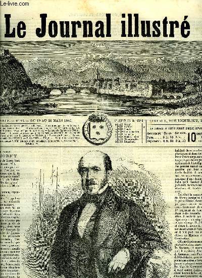 LE JOURNAL ILLUSTRE N 58 - Le duc de Morny par Lo de Bernard, Grenoble par Jacques Bonus, Diners de Paris par Auguste Villemot, Le tribunal de famille II, La nouvelle glise de la trinit par Marie Faure, Ouverture de la session lgislative a Washington