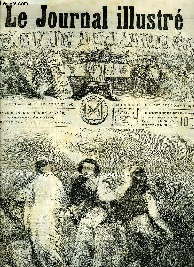 LE JOURNAL ILLUSTRE N 99 - Revue humouristique de l'anne par Timothe Trimm, illustre par H. de Hem et Darjou, Lopold Ier et Lopold II par A. Laynaud