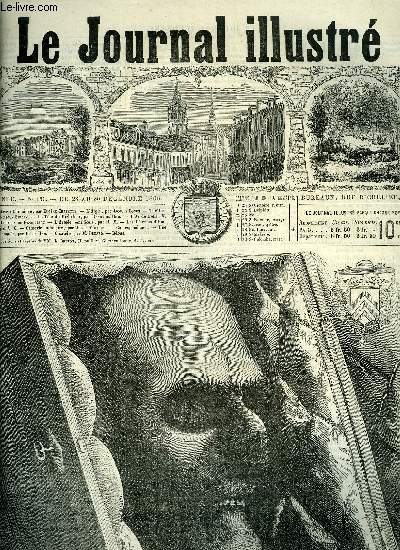 LE JOURNAL ILLUSTRE N 150 - L'Aigle par Jacques Bonus, La tte de Richelieu par Henry de Hem, L'as de trfle V par H. Gourdon de Genouillac, L'arme pontificale par H. M, Les plerins d'Emmaus par V.C., Une visite manque par H. de Hem