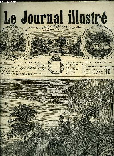 LE JOURNAL ILLUSTRE N 174 - Vaucluse par Jacques Bonus, Salon de 1867, peinture VII par H. Escoffier, Ma bott' d'asperg' par B. M, L'album de l'Impratrice par A. Laynaud, Le retour de l'artiste par G, Pensionnat Notre Dame a Courbevoie par F