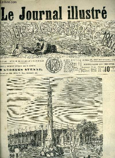 LE JOURNAL ILLUSTRE N 203 - Revue humouristique de l'anne par Georges Stenne, illustre par MM. Flix Y, Rey, Delannoy, etc