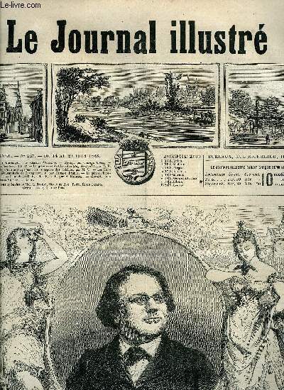 LE JOURNAL ILLUSTRE N 227 - Poissy par Jacques Bonus, La grande rue de Chateldon par M.V, Bergers espagnols accompagnant les transports des mrinos par M.V, Les honntes gens, Mademoiselle de champrosay V par Etienne Enault, Le gnral Frossard par G.V