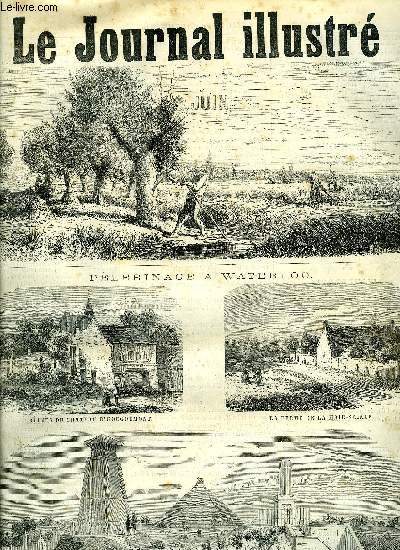 LE JOURNAL ILLUSTRE N 279 - Salon de 1869 par Henry de Montaut, Le chemin de fer de Pacifique par Noly, Causerie judiciaire par Jules Moinaux, Les vlocipdes par Noly, Courrier de la mode par la baronne de Spare