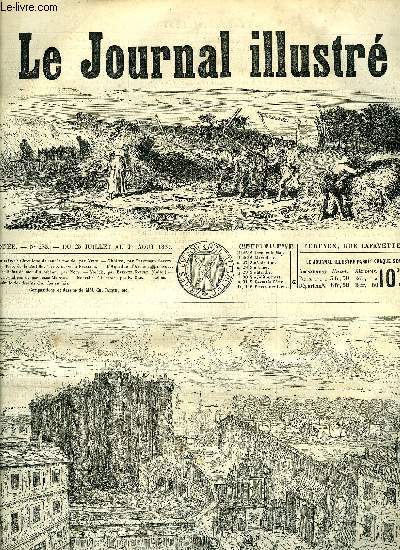 LE JOURNAL ILLUSTRE N 285 - La prise de la Bastille par Alexandre Boullier, L'aqueduc d'Arcueil par Noly, Les bains de mer d'Arcachon par Noly, Yorick par Etienne Enault, Fac-simile des dessins d'un fou anglais