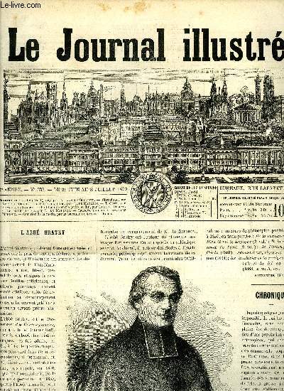 LE JOURNAL ILLUSTRE N 333 - Le pre Gratry par Alexandre Boullier, La fosse aux lions par L. de Maulon, Le chien de sucre (suite et fin) par Charles Deslys, Le ballet de six par L. de Maulon