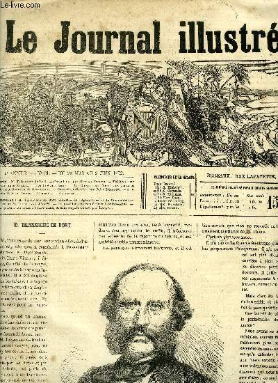 LE JOURNAL ILLUSTRE N 21 - M. Teisserenc de Bort, L'asile Sainte-Anne, Le marquis de l'habit vert (suite et fin) par gourdon de Genouillac, A la ville de Saint Denis, Gravures : L'envers de Paris : Les alins