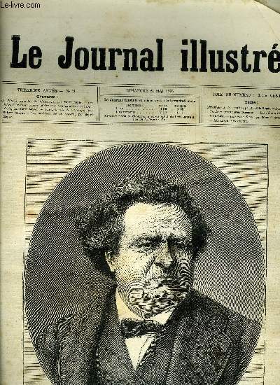 LE JOURNAL ILLUSTRE N 21 - M. Ricard ministre de l'intrieur par Henri Meyer, Les ftes d'Orlans : Jeanne d'Arc et le cortge devant la cathdrale par Henri Meyer, Vue gnrale de Salonique par Hubert Clegert