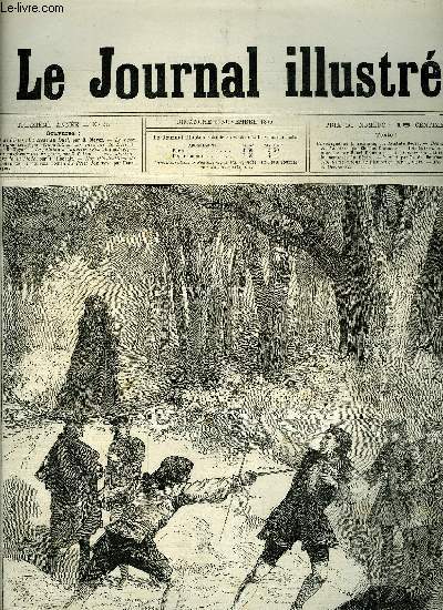 LE JOURNAL ILLUSTRE N 45 - Mme de Lrins : La scne du Duel par H. Meyer, Le 17me de ligne cern par l'inondation aux environs de Bziers par H. Meyer, Le palais des Tuileries, son tat actuel, sa transformation projete par G. Guiaud