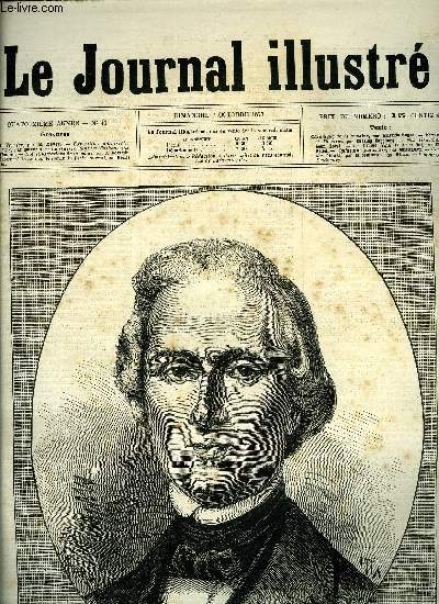 LE JOURNAL ILLUSTRE N 41 - M. Le Verrier par H. Meyer, Exposition universelle de 1878 par Claverie, La guerre dans les Balkans par Kauffmann, Nos illustrations de la mode par J. Rocault