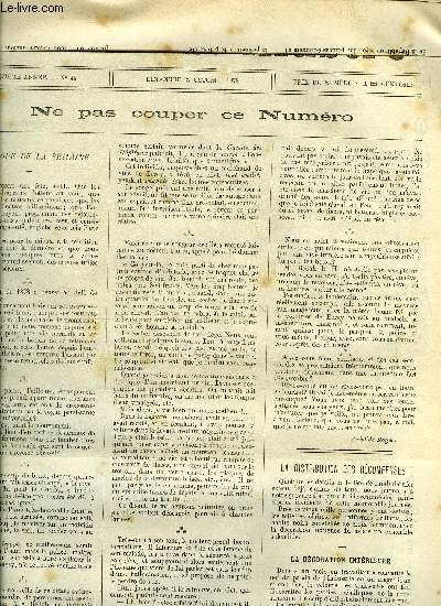 LE JOURNAL ILLUSTRE N 44 - Crmonie de la distribution des rcompenses de l'Exposition Universelle au Palais de l'Industrie, L'usine a glace du Champ-de-Mars