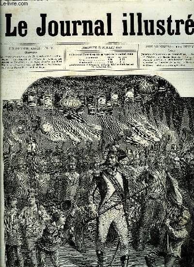 LE JOURNAL ILLUSTRE N 30 - La retraite aux flambeaux du IXe arrondissement par Henri Meyer, La rception au tribunal de commerce par Nielsen, Une alerte, les sarcleuses de colza par Henri Meyer, Les bains froids par Nielsen, Comment se maria mon oncle