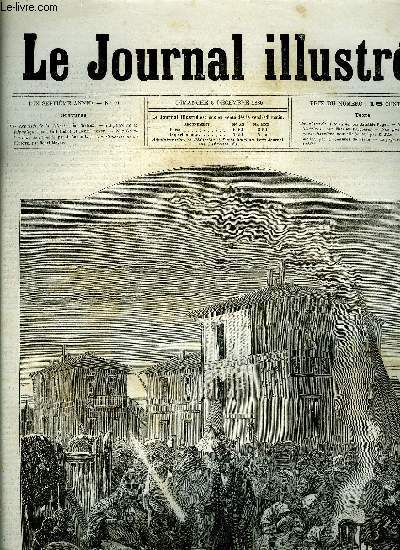 LE JOURNAL ILLUSTRE N 49 - Les expulss de la Villette par Nielsen, La place de la Rpublique par Karl Fichot et Henri Meyer, Le garde-barrire par E. d'Au