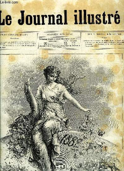 LE JOURNAL ILLUSTRE N 1 - La nouvelle anne par Henri Meyer, Quatre vingt treize par Henri Meyer, L'exposition de Buenos-Ayres par Karl Fichot, Revue financire, Les Etrennes par la comtesse de Bran