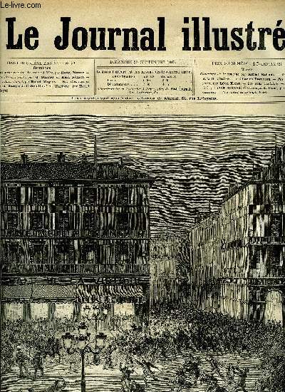 LE JOURNAL ILLUSTRE N 38 - La fin d'une runion lectorale a Nice par Henri Meyer, Les iles Carolines par G. Guiaud et Karl Fichot, M. Allain Targ par Henri Meyer, Les deux candidats (fin) par Jack Morand