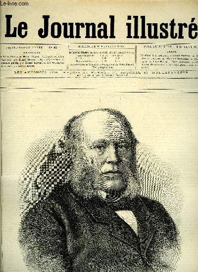 LE JOURNAL ILLUSTRE N 6 - Sir Robert Morier par Henri Meyer, La famille impriale d'Autriche par Henri Meyer, Les manoeuvres de la flotte par Henri Meyer, Maitre Finassier par Andr Chadourne