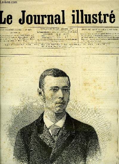 LE JOURNAL ILLUSTRE N 37 - Le grand-duc Georges de Russie par Henri Meyer, Le triomphe de la Rpublique par Henri Meyer et Karl Fichot, Le bazar chinois par Henri Meyer, Le chevrier (fin) par Jean Rameau, Les trois bahuts par Raoul Bonnery