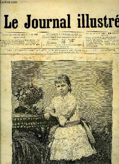 LE JOURNAL ILLUSTRE N 49 - La nouvelle reine des Pays Bas par Henri Meyer, Un village incendi par Henri Meyer, Le nouveau mange de cavalerie dans la Galerie des Machines par Karl Fichot, La meilleure dclaration (fin) par J. Berr de Turique, Hercilia
