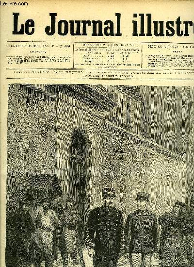 LE JOURNAL ILLUSTRE N 48 - L'affaire de haute trahison par Tofani, La crmonie des funrailles du Tsar a l'glise russe a Paris, Honntes gens (fin) par Julien Berr de Turique, Honor de la Roche par Auguste Lepage