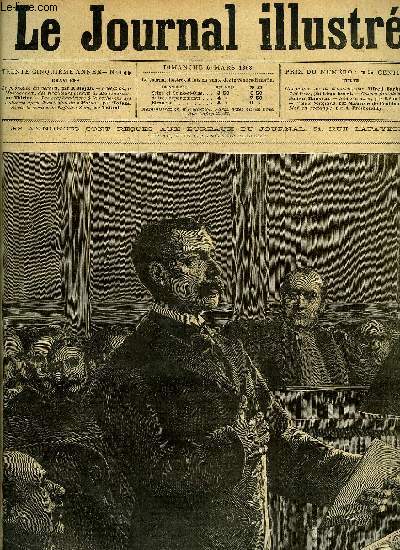 LE JOURNAL ILLUSTRE N 10 - Le prononc du verdict par J. Mjan, Rception a Mostaganem des tirailleurs venant de Madagascar par Thiriat, Les scaphandriers a la recherche des cadavres aprs l'explosion du Maine par Tofani, Aprs le verdict de l'affaire