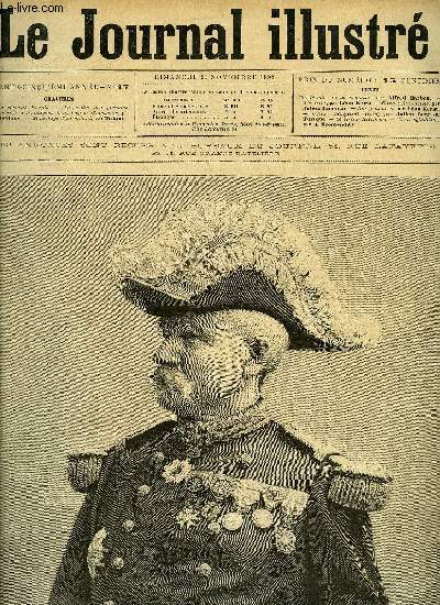 LE JOURNAL ILLUSTRE N 47 - M. le gnral Brault, La visite des grandes-duchesses a la maison de la Lgion d'honneur par Damblans, Sauvetage d'un enfant par Tofani, Coeur changeant (suite) par Julien Berr de Turique, Le sirdar Kitchener