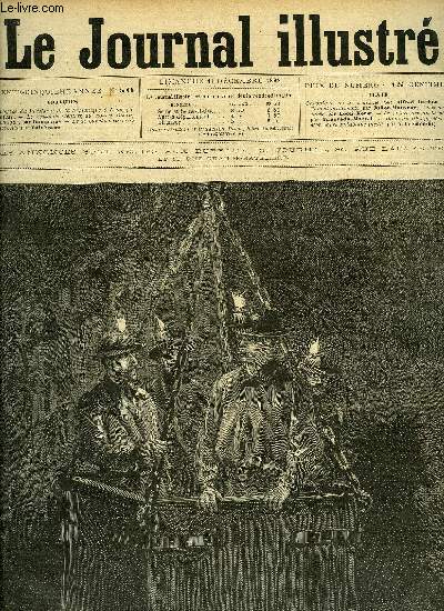 LE JOURNAL ILLUSTRE N 50 - Le voyage du Prsident de la Rpublique a Lens par Tofani, Le vestibule d'entre du nouvel Opra Comique par Damblans, Deux ouvriers carriers ensevelis par Valvrane, Le prince devenu berger par Tancrde Martel