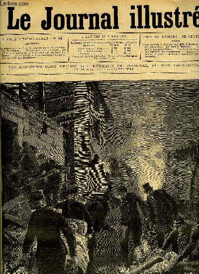 LE JOURNAL ILLUSTRE N 12 - La catastrophe de Toulon : l'enlvement des victimes par Damblans, L'explosion, vue d'ensemble, les effets de l'explosion, la recherche des victimes par Tofani, Le prsident de la Rpublique a l'exposition agricole par Damblans