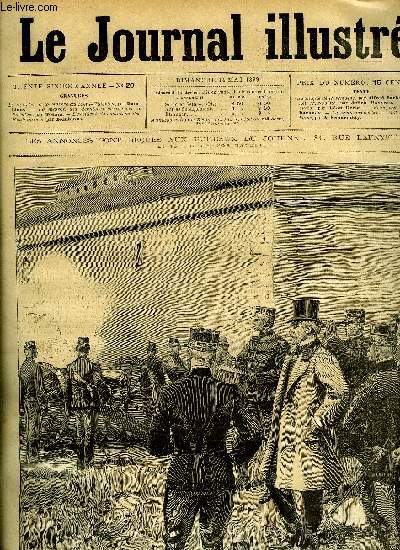 LE JOURNAL ILLUSTRE N 20 - Le ministre de la Guerre au Mont-Valrien par Damblans, La maison des dernires cartouches a Bazeilles par Tofani, L'accident de l'omnibus des Feuillantines par Damblans, Franoise (suite) par Barancy, La vertu des herbes