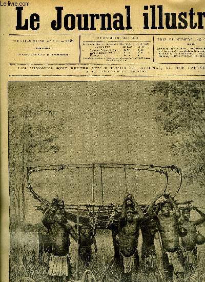 LE JOURNAL ILLUSTRE N 21 - La mission Marchand par Henri Meyer, Chronique de la semaine par Alfred Barbou, Franoise (suite) par Barancy