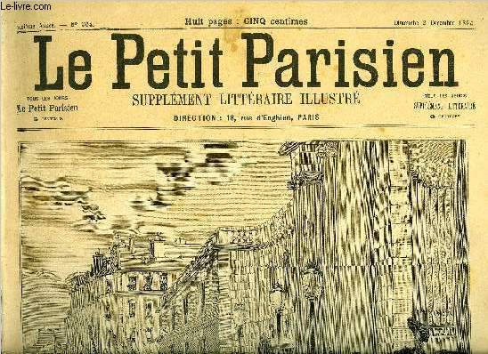 LE PETIT PARISIEN - SUPPLEMENT LITTERAIRE ILLUSTRE N 304 - Les fusiliers marins a Paris, leur arrive au Palais de l'Elyse, ou le prsident de la Rpublique les a passs en revue, Le prix de la faute par E. Caro, Les amoureux d'Etiennette par Auguste