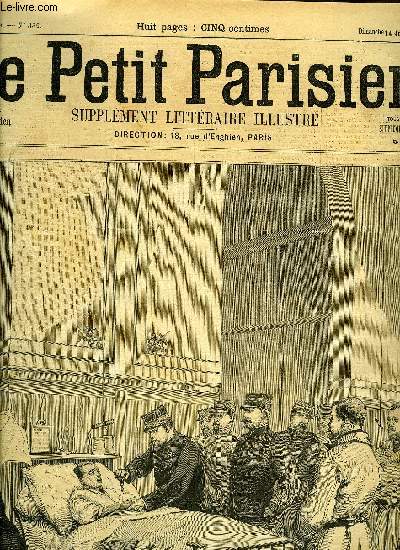 LE PETIT PARISIEN - SUPPLEMENT LITTERAIRE ILLUSTRE N 336 - Jaloux du printemps par Sully-Prudhomme, Jalousie par Louis Collas, La premire classe par Gaston Cerfberr, La cuisine du divorce par Albert Ladvocat, L'imprvu par Jean Reibrach, Feu et fume