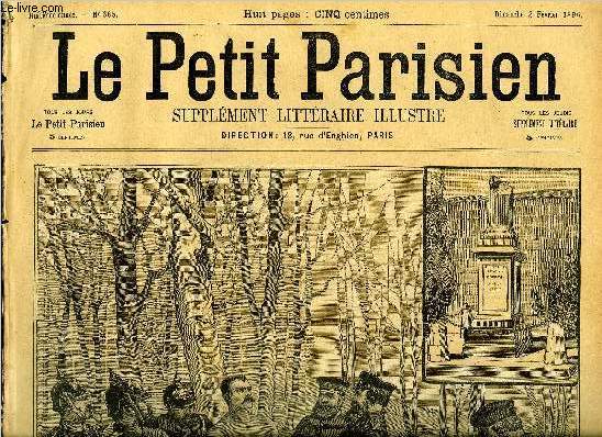 LE PETIT PARISIEN - SUPPLEMENT LITTERAIRE ILLUSTRE N 365 - Le facteur Brare supplici par les prussiens dans la fort de Saint Germain, Eveil du coeur par Daniel Riche, Un prtendant par Andr Theuriet, L'aumone par Jeanne Landre, Csarine (suite)