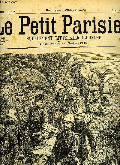 LE PETIT PARISIEN - SUPPLEMENT LITTERAIRE ILLUSTRE N 437 - Le rgiment passe par Auguste Faure, L'oncle Dodor par Michel Triveley, Un problme par Jean Sigaux, Correspondance conjugale par H.S. de Forge, Nini par Marcelle Tissayre, Une ame d'artiste