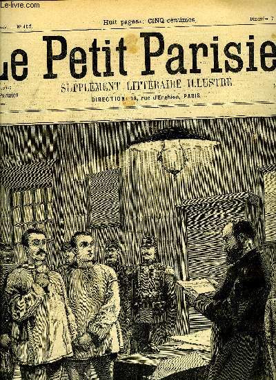 LE PETIT PARISIEN - SUPPLEMENT LITTERAIRE ILLUSTRE N 457 - Cinq cent mille francs par Aubry-Vzan, La fleur solitaire par Andr Lemoyne, Le pre par Henry de forge, La petite sauvage par Cabs, Feuilles d'automne par Auguste Faure, Les comdies du Pre