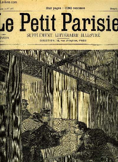 LE PETIT PARISIEN - SUPPLEMENT LITTERAIRE ILLUSTRE N 469 - Adieu par Andra Lex, Dodo, l'enfant, do par Paul Rouget, En dtresse par J. Berr de Turique, Au drapeau par G. Guillaumot, Le dsir par Charles Claudin, Mademoiselle Fou-Rire par Adolphe Ribaux