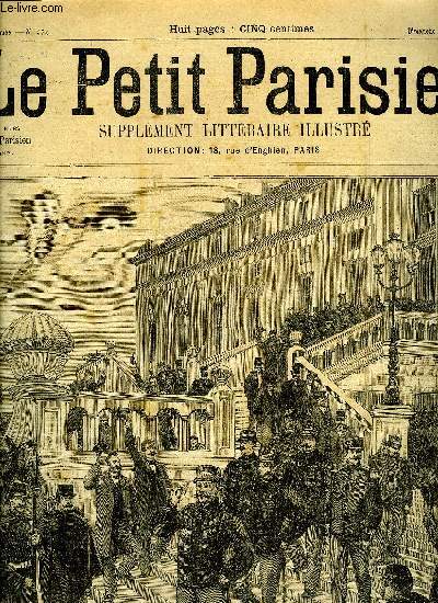 LE PETIT PARISIEN - SUPPLEMENT LITTERAIRE ILLUSTRE N 472 - Monsieur le croquemitaine par Aubry-Vzan, Un mauvais mdecin par Albert Ladvocat, La dot par Paul Bourget, Hritage d'Amrique par Louis Mondauphin, La pauvre morte par Ren de Planhol