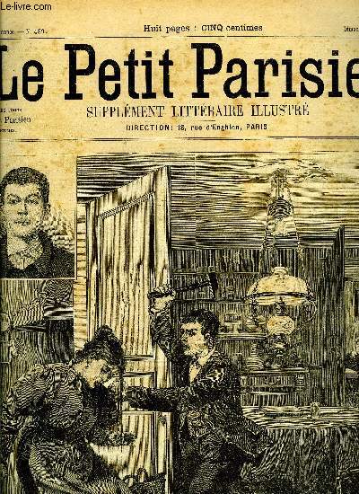 LE PETIT PARISIEN - SUPPLEMENT LITTERAIRE ILLUSTRE N 489 - Le clown par M. Hutin, Chez le docteur par H. du Plessac, Le pass par Gilbert Dor, Louizik par Emile de Ladbat, La mdaille par Paul Rouget, Madame Louise par Pierre Rivoyre