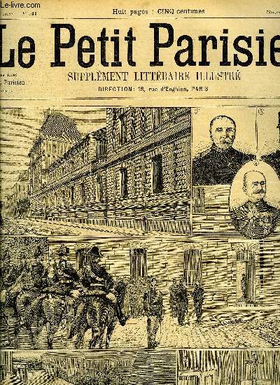 LE PETIT PARISIEN - SUPPLEMENT LITTERAIRE ILLUSTRE N 549 - Sur la plate-forme par Henry Spont, Joyeux par Georges de Lys, Les grandes chasses par Pierre Seguin, L'oeuvre par Henry de Forge, Un jour de fte par Jean Sigaux, Le drame du Val-Martin