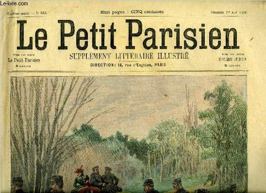 LE PETIT PARISIEN - SUPPLEMENT LITTERAIRE ILLUSTRE N 582 - La police a Paris, les gardiens de la paix a bicyclette, Les cours de mademoiselle par Michel Triveley, Le soldat de plomb par Jean de Monthas, Tante berceuse (XI) suite par Jules Mary