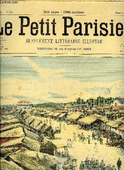 LE PETIT PARISIEN - SUPPLEMENT LITTERAIRE ILLUSTRE N 783 - Conte de Lune par Elisabeth de la Sauge, C'est l'assassin par Melchior Bonnefois, Surprise par Fernand Tourris, La trve par Cyrille Hardy, Violettes d'hiver par Adolphe Ribaux, L'incendiaire