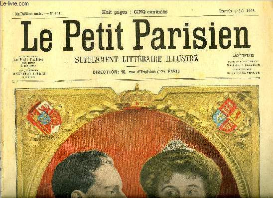 LE PETIT PARISIEN - SUPPLEMENT LITTERAIRE ILLUSTRE N 904 - Le mariage du roi d'Espagne, S.M. Alphonse XIII et la princesse Ena de Battenberg, L'ours par Auguste Faure, Promesse de Trinit par Jean Noyrit, Dans l'embuscade par Guy de Tramond, Soir de mai