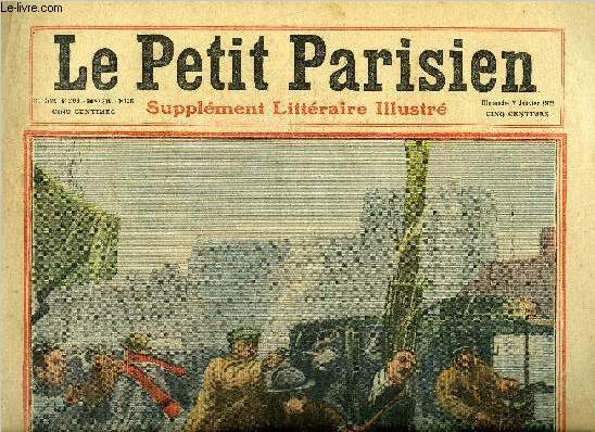 LE PETIT PARISIEN - SUPPLEMENT LITTERAIRE ILLUSTRE N 1196 - L'audacieuse agression de la rue Ordener, Mme Cloquois fait quine par Lucien Pellerin, L'Espagnole a Alger par Guy Peron, Le mystre de Jariole par Paul de Garros, Jour de l'an par Jelma