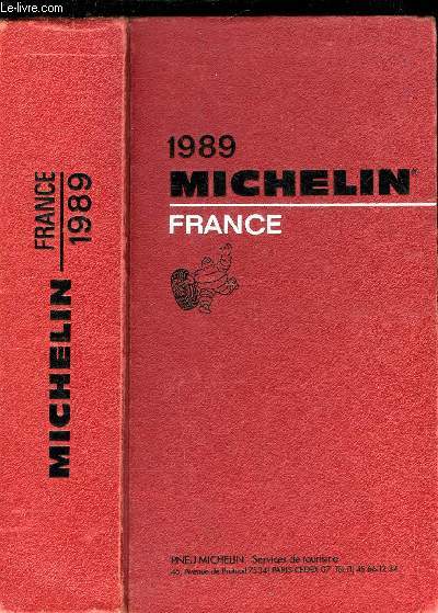 GUIDE MICHELIN FRANCE 1989