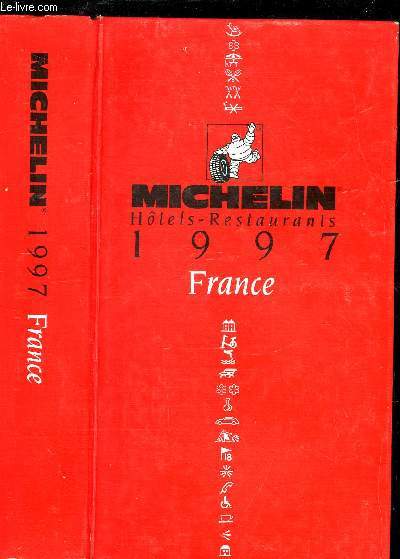 GUIDE MICHELIN FRANCE 1997