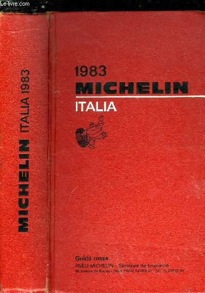 Guide Michelin Italia 1983