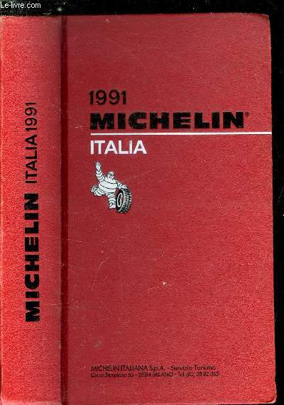 Guide Michelin Italia 1991